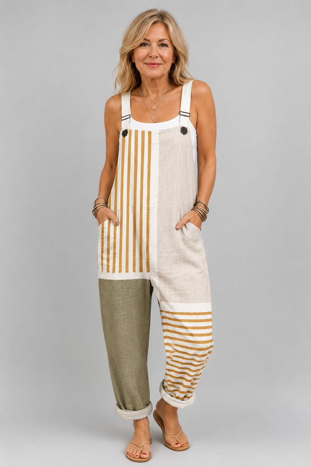 Ava | Comfortable Printed Jumpsuit