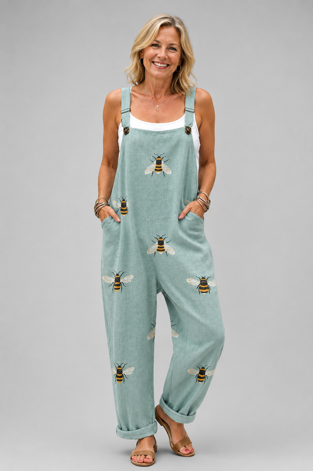Audrey | Comfortable Printed Jumpsuit