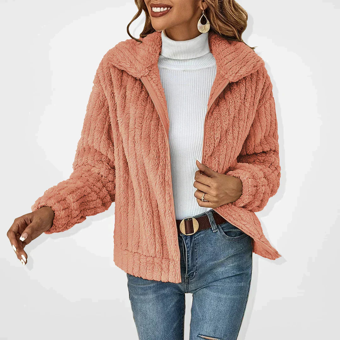 Sophia | Soft And Cozy Plush Cardigan
