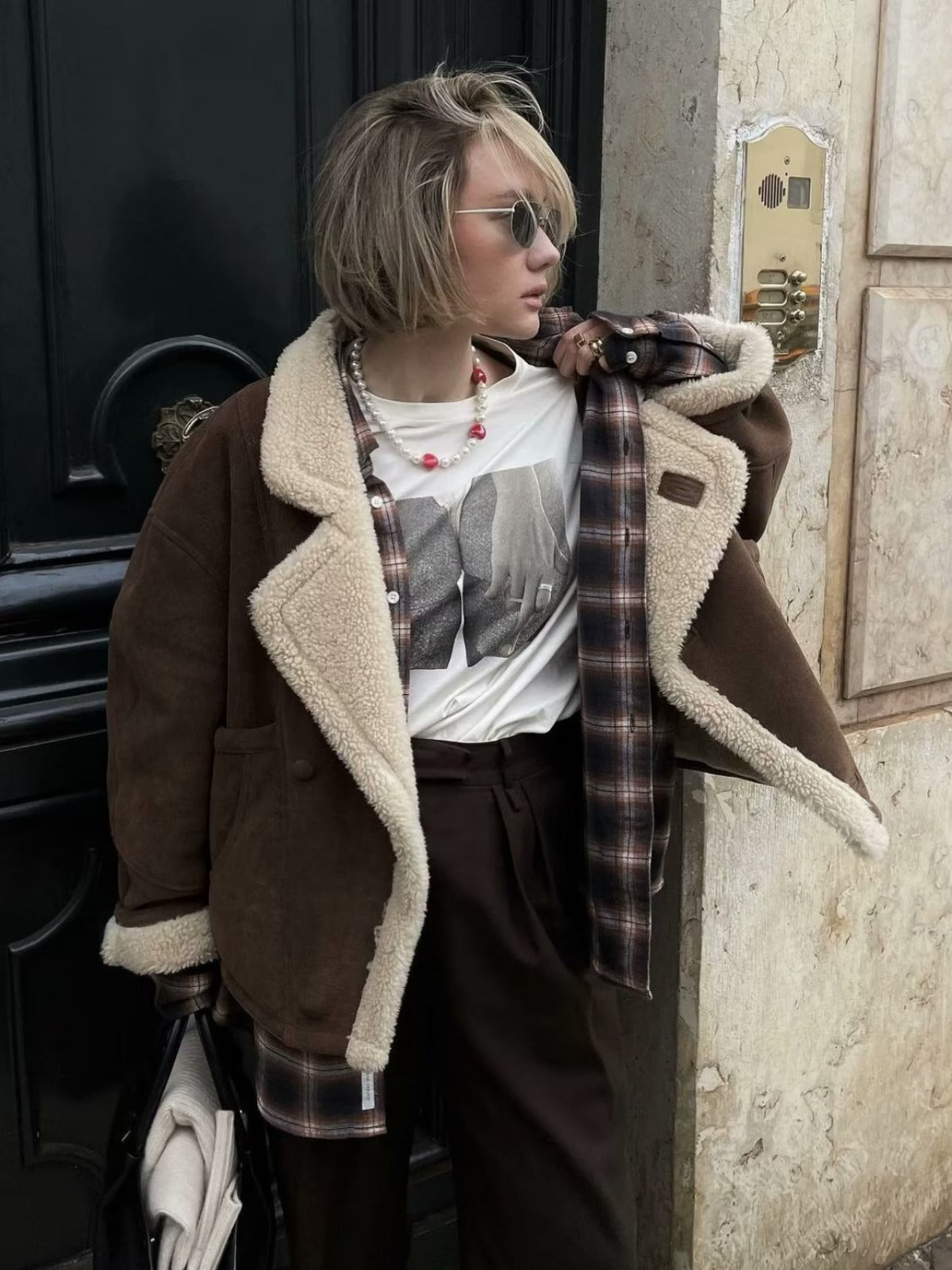 BELLINA Faux Fur Coat