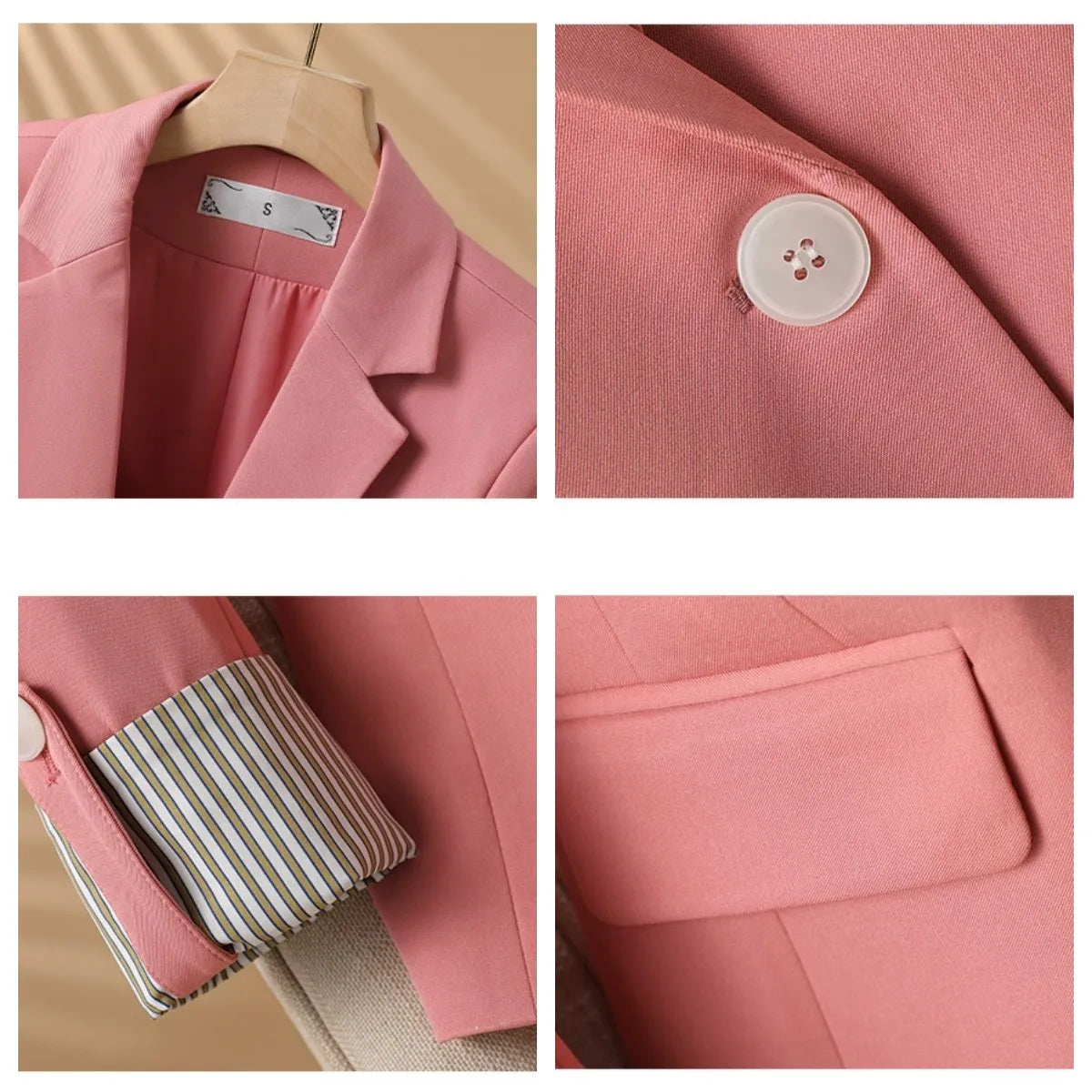 Careva One-Button Blazer