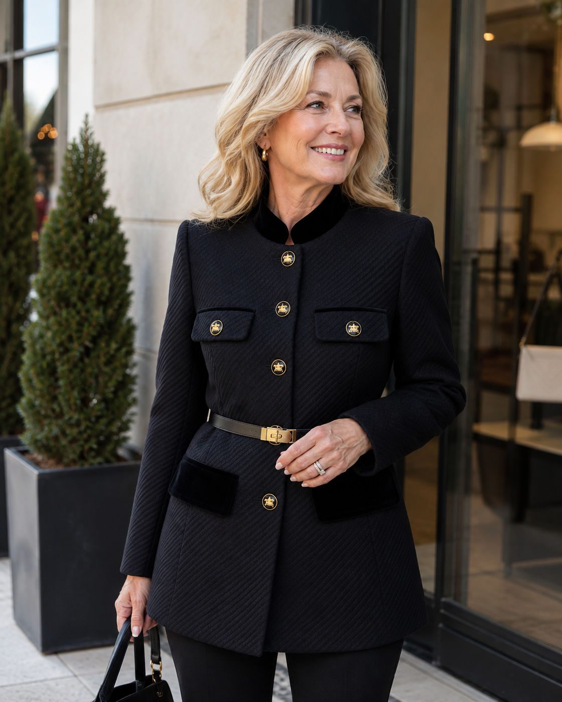 Georgina | Tailored Contrast Jacket