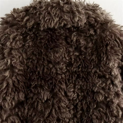 MOCHA Faux Fur Jacket