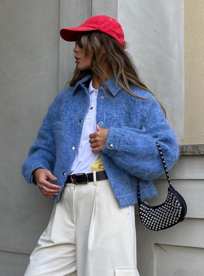 LAUREL Snap-Button Jacket: Love at First Wear