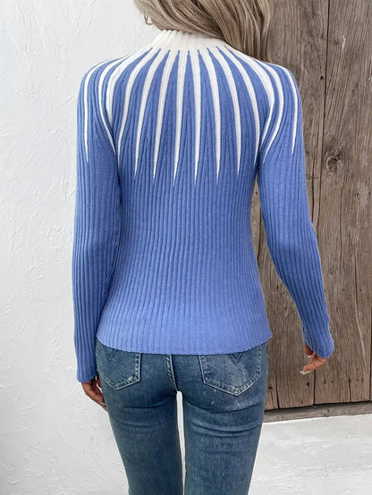 Aurora Flare Knit Sweater