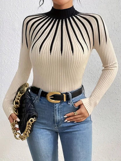Aurora Flare Knit Sweater