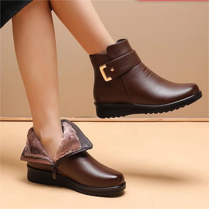 Clara | Genuine Leather Supportive Orthopedic Boots