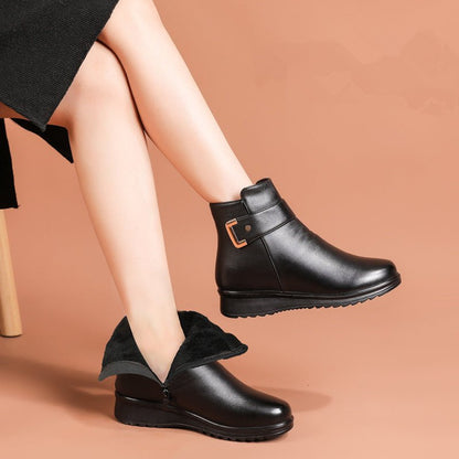 Clara | Genuine Leather Supportive Orthopedic Boots