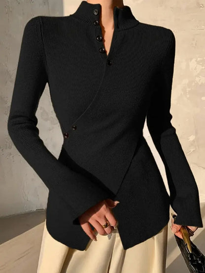 Talia Button-Up Sweater