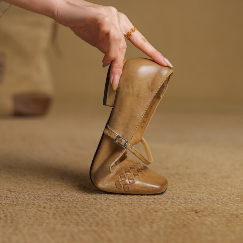 Estelle | Square-Toe Mary Jane Flat