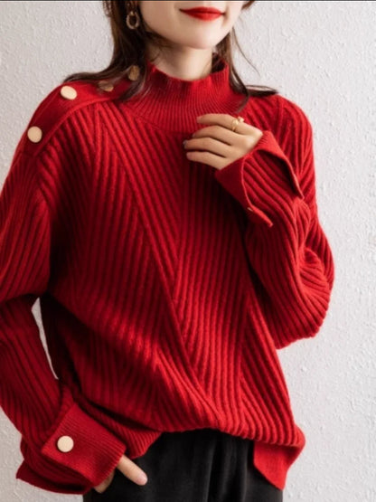Serene Ribbed Sweater