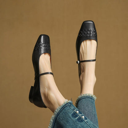 Estelle | Square-Toe Mary Jane Flat