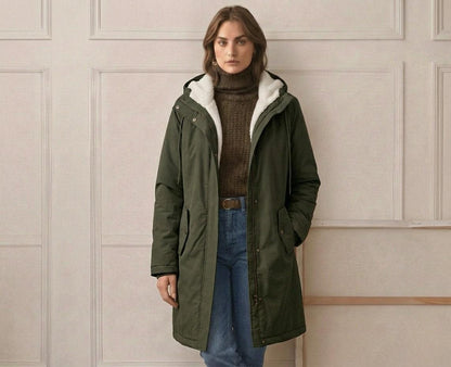 Marjorie™ | Cozy Hooded Weatherproof Coat