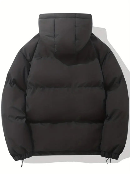 Women's Padded Winter Puffer Jacket with Hood