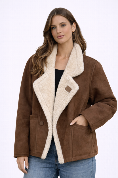 BELLINA Faux Fur Coat