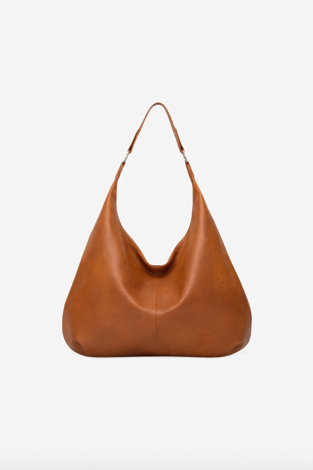 AMALFI CHARM Gray Leather Bag