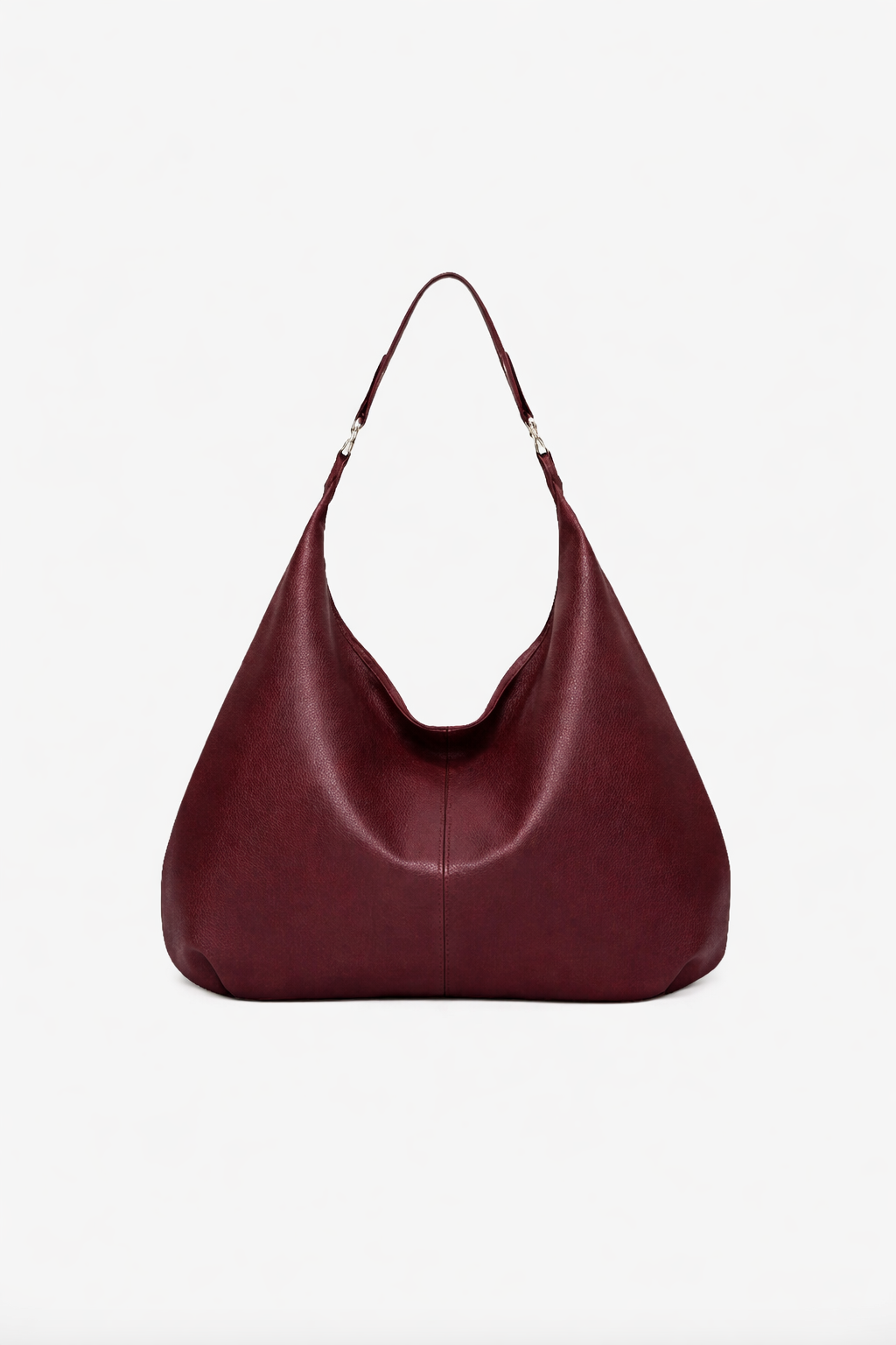 AMALFI CHARM Gray Leather Bag
