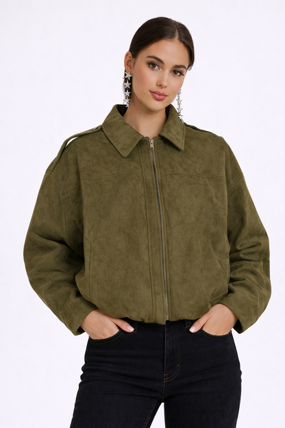 SOFIA Suede Jacket