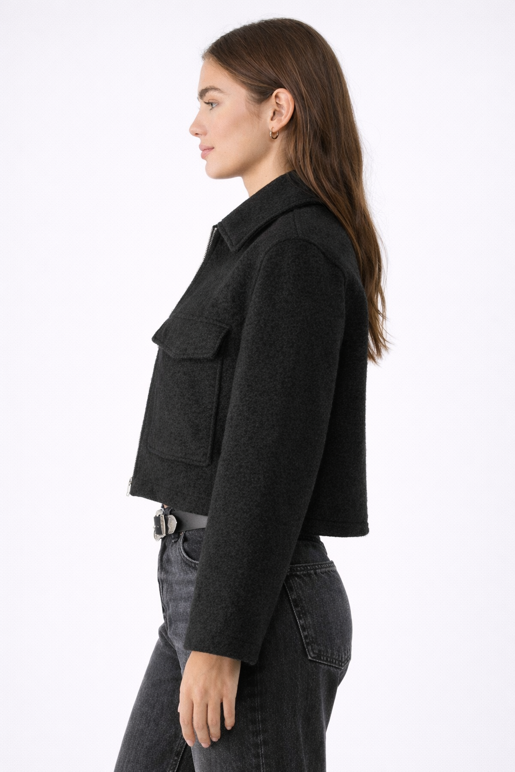 TEDDY JACKET Zip waist jacket