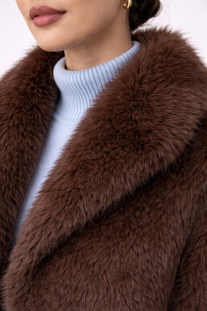 NOVA Faux Fur Coat