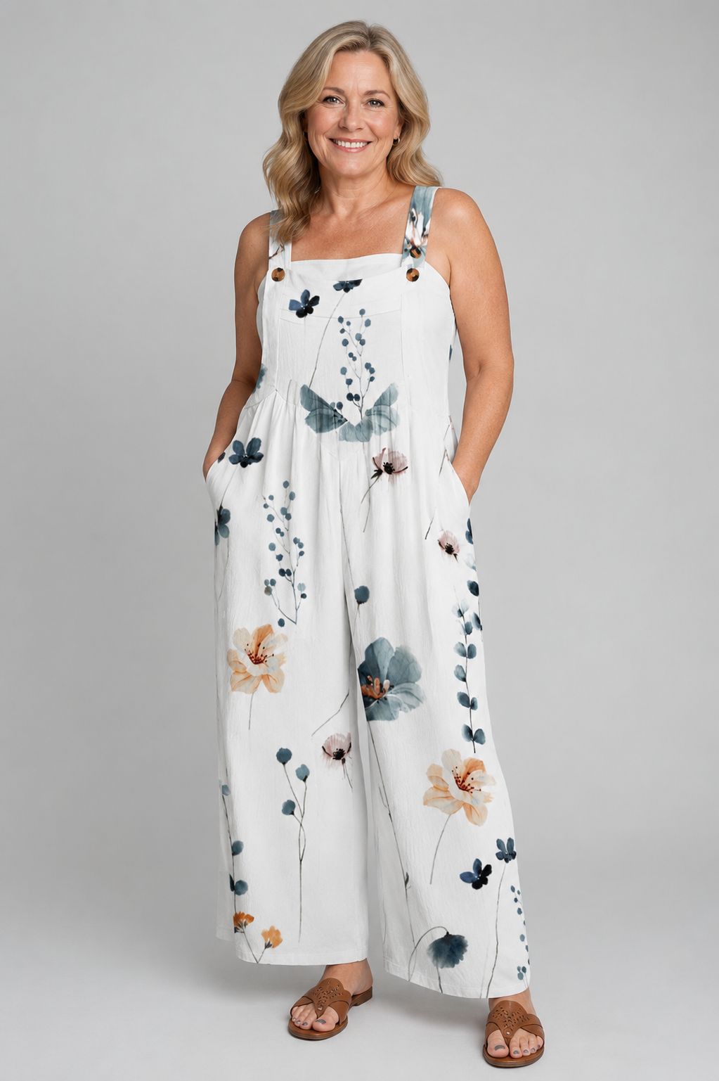 Olivia | Comfortable Printed Jumpsuit