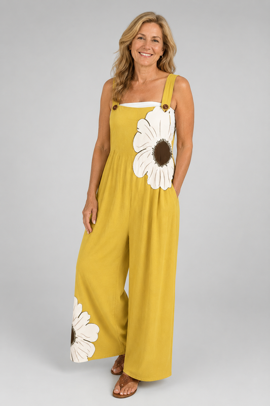 Olivia | Comfortable Printed Jumpsuit