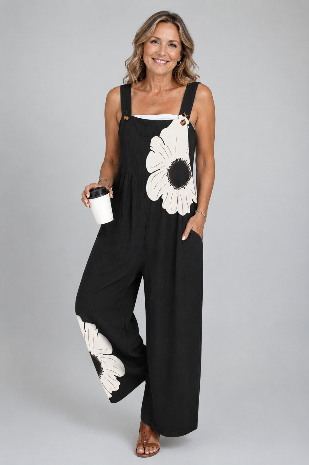 Olivia | Comfortable Printed Jumpsuit