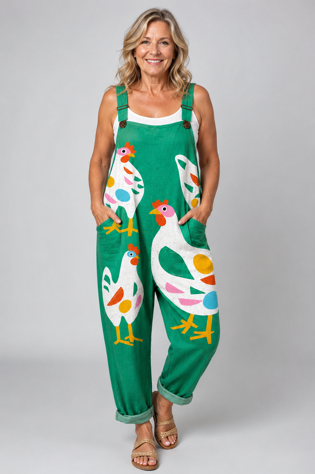 Mia | Comfortable Printed Jumpsuit