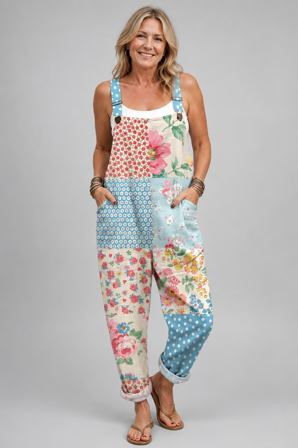 Scarlett | Comfortable Printed Jumpsuit