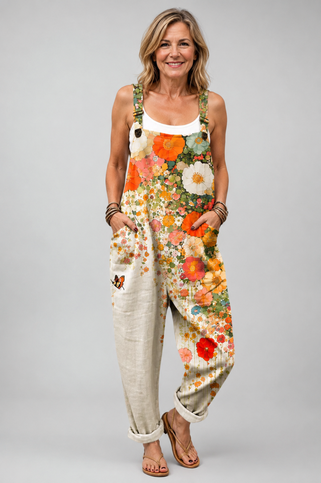 Emily | Comfortable Printed Jumpsuit