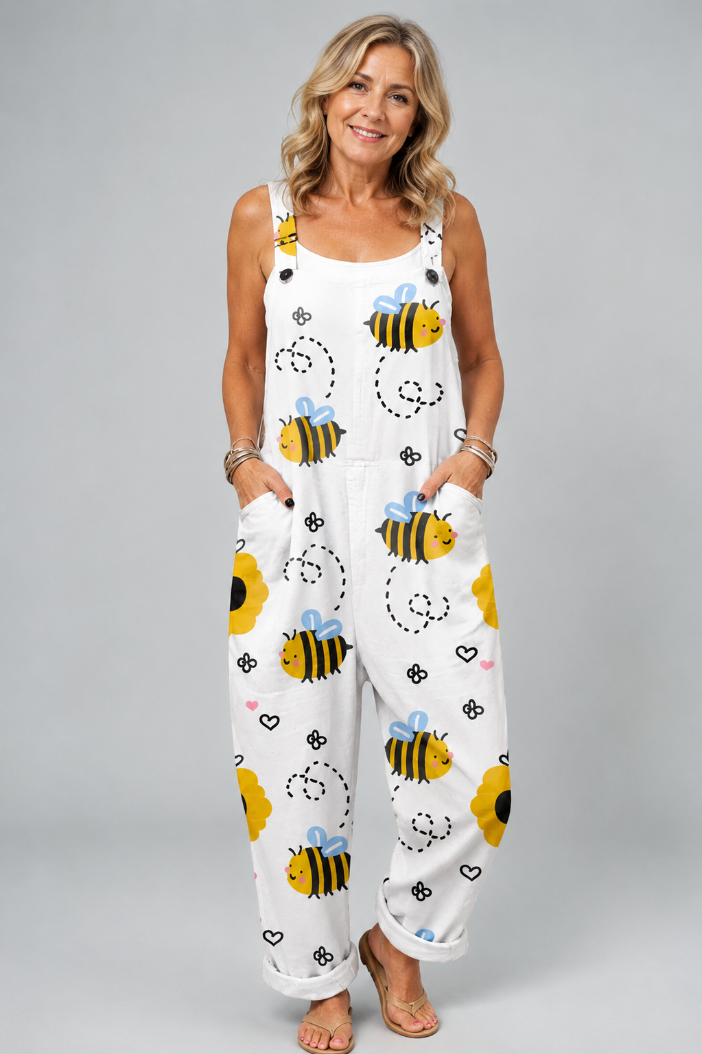 Hannah | Comfortable Printed Jumpsuit