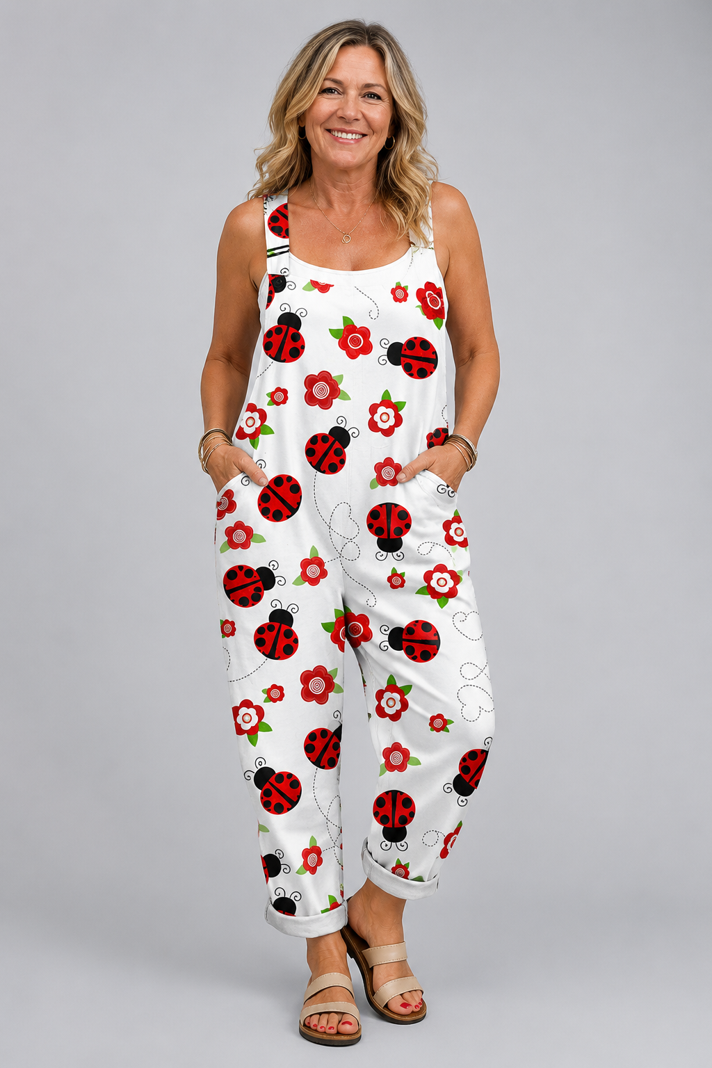 Natalie | Comfortable Printed Jumpsuit