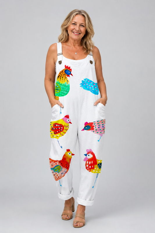 Brooke | Comfortable Printed Jumpsuit