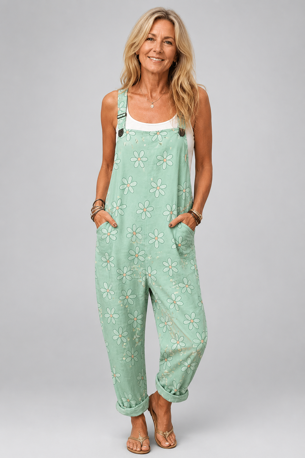 Caroline | Comfortable Printed Jumpsuit