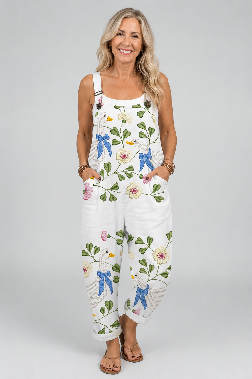 Rachel | Comfortable Printed Jumpsuit