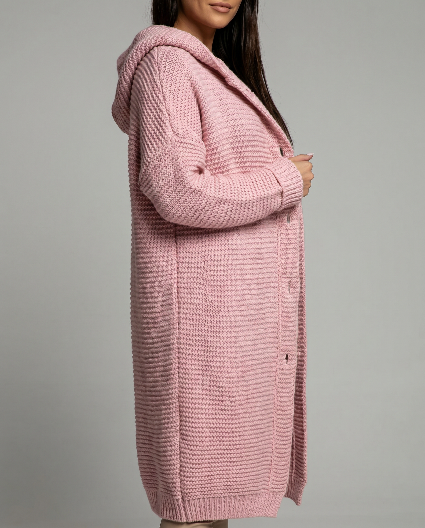 Women's Hooded Oversized Cardigan