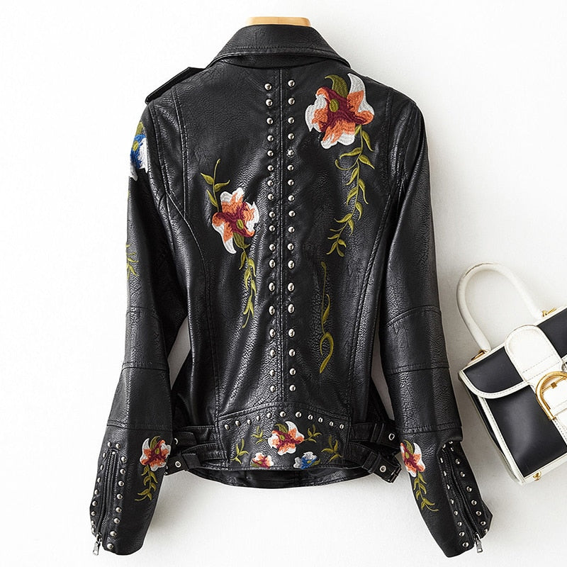 Victoria Womens Leather Jacket