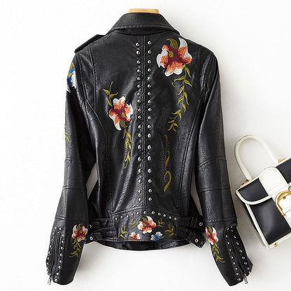 Victoria Womens Leather Jacket