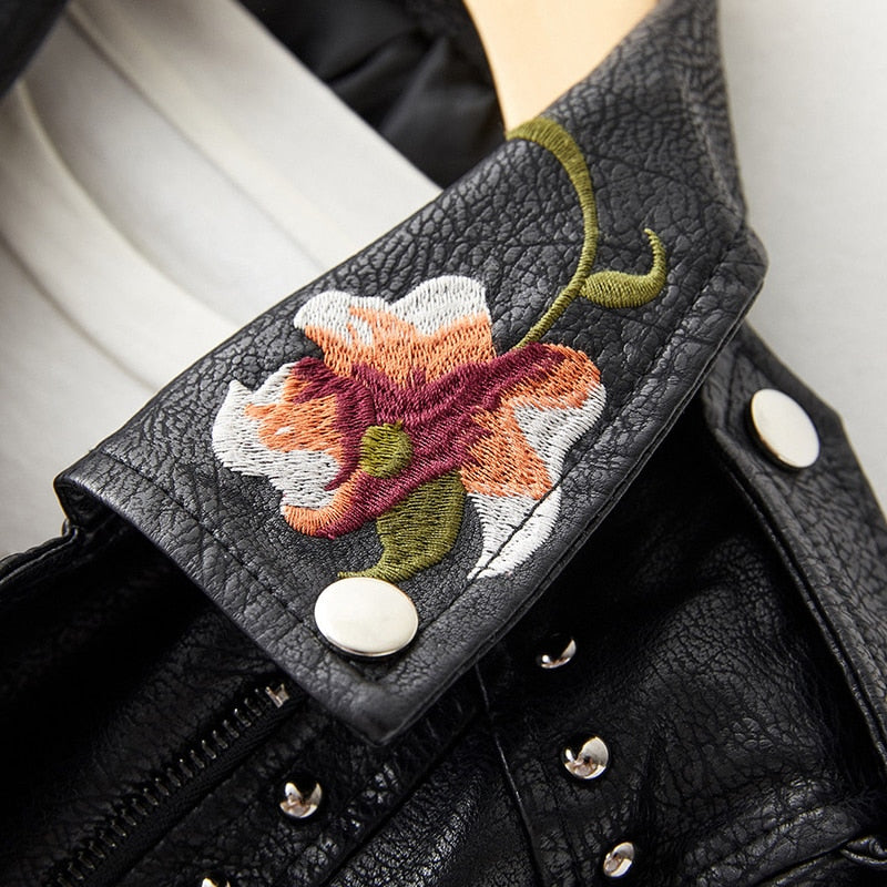 Victoria Womens Leather Jacket
