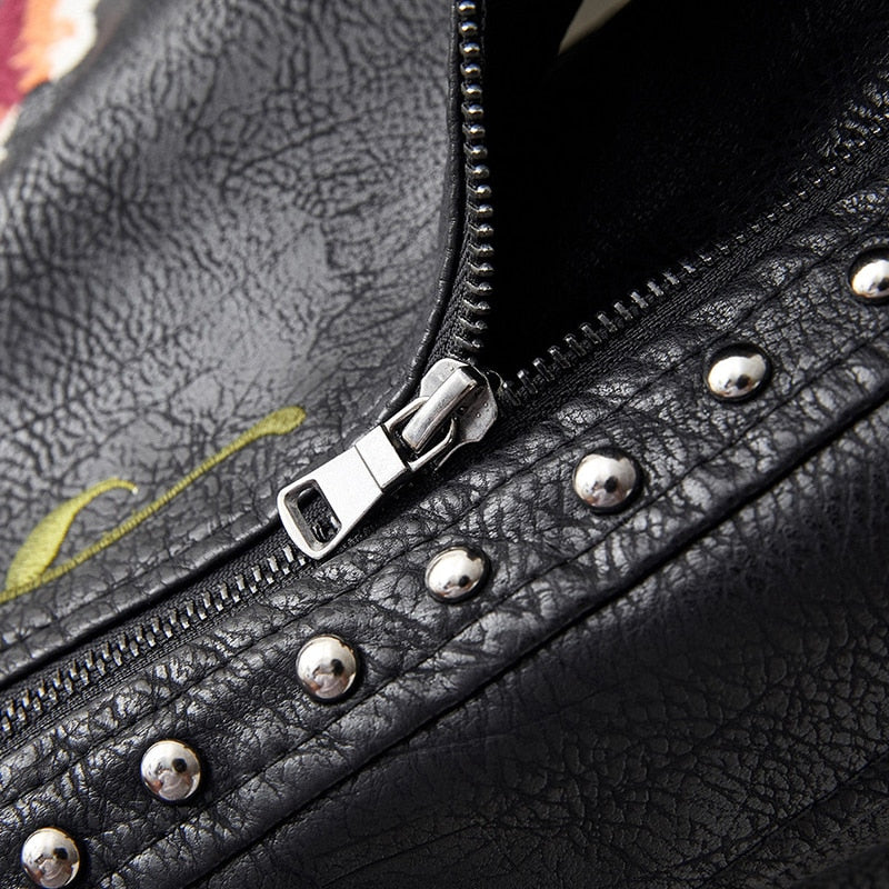 Victoria Womens Leather Jacket