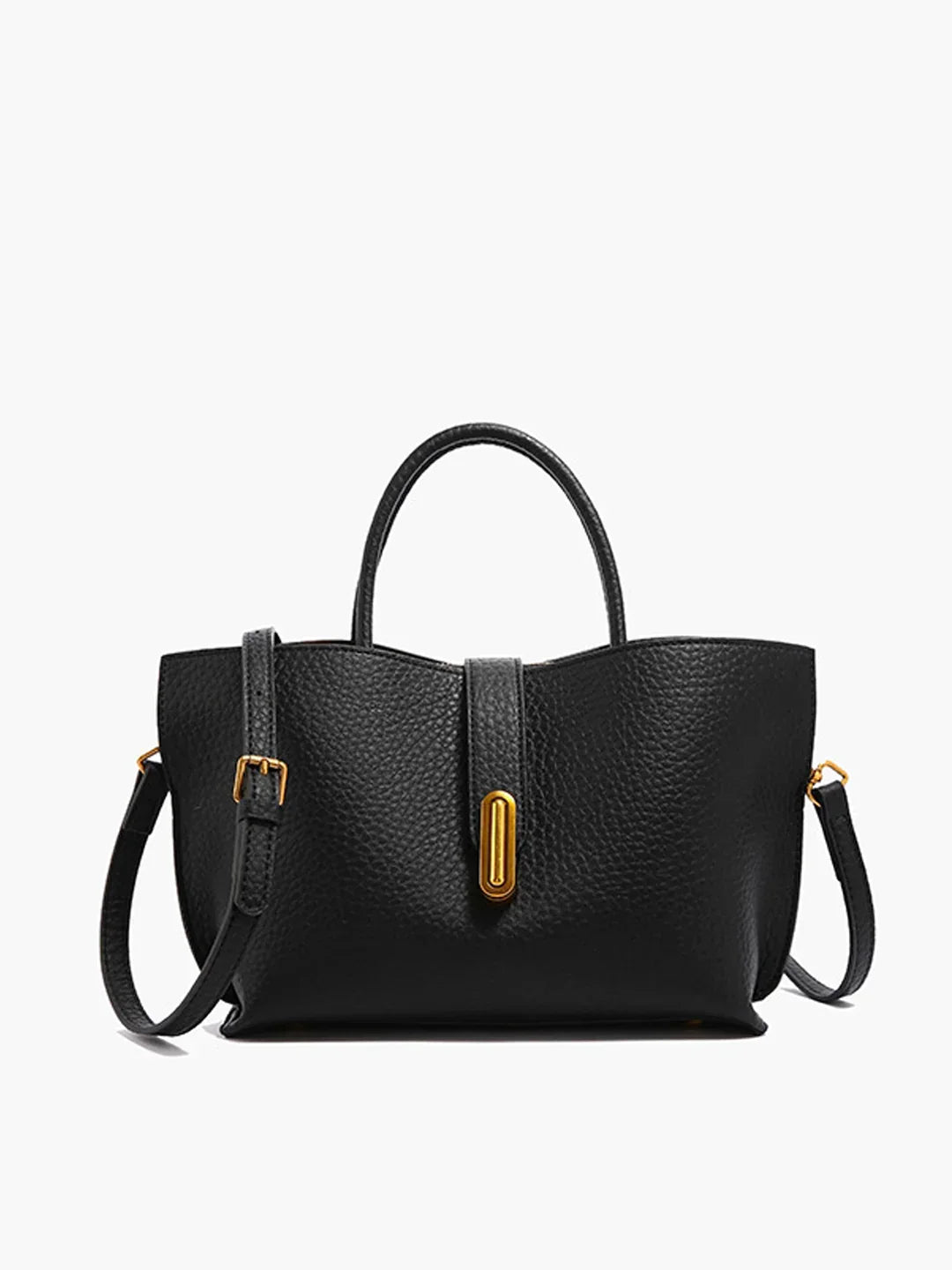 ZAYNIX Handle Textured Shoulder Bag
