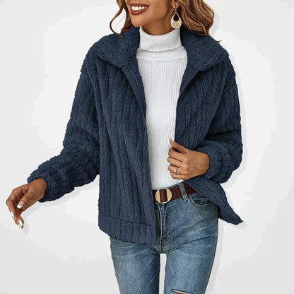 Sophia | Soft And Cozy Plush Cardigan