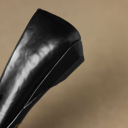 Lorraine | Brogued Double-Strap Mary Jane Flat