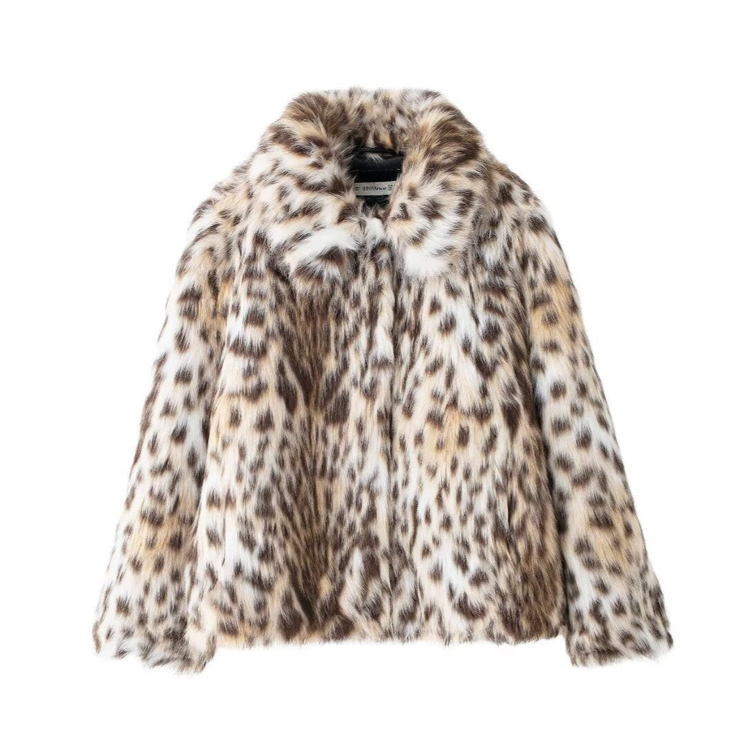 ELVORU Leopard Classic Coat