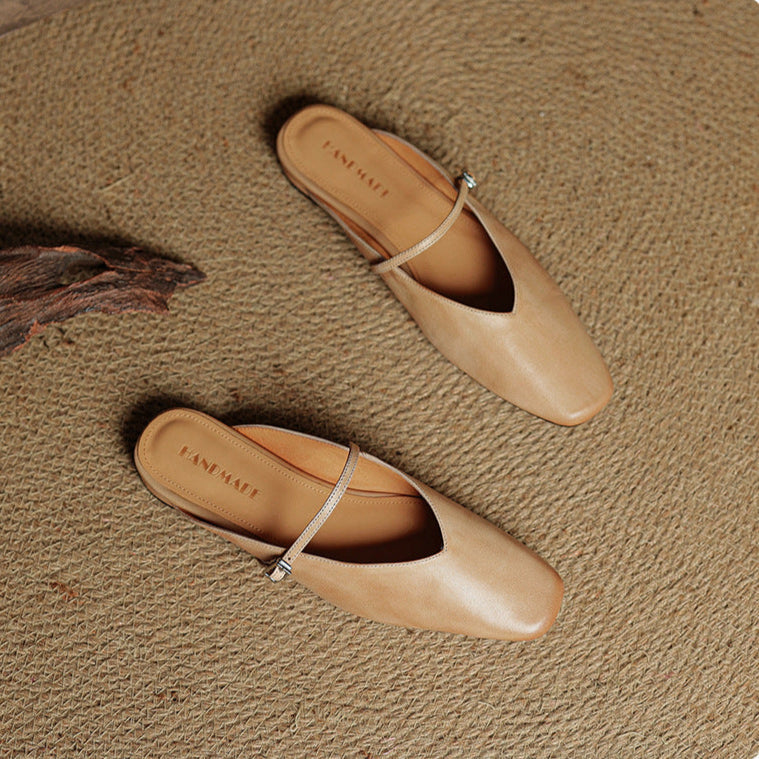 Miral Genuine Leather Mules