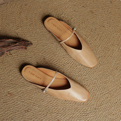 Miral Genuine Leather Mules