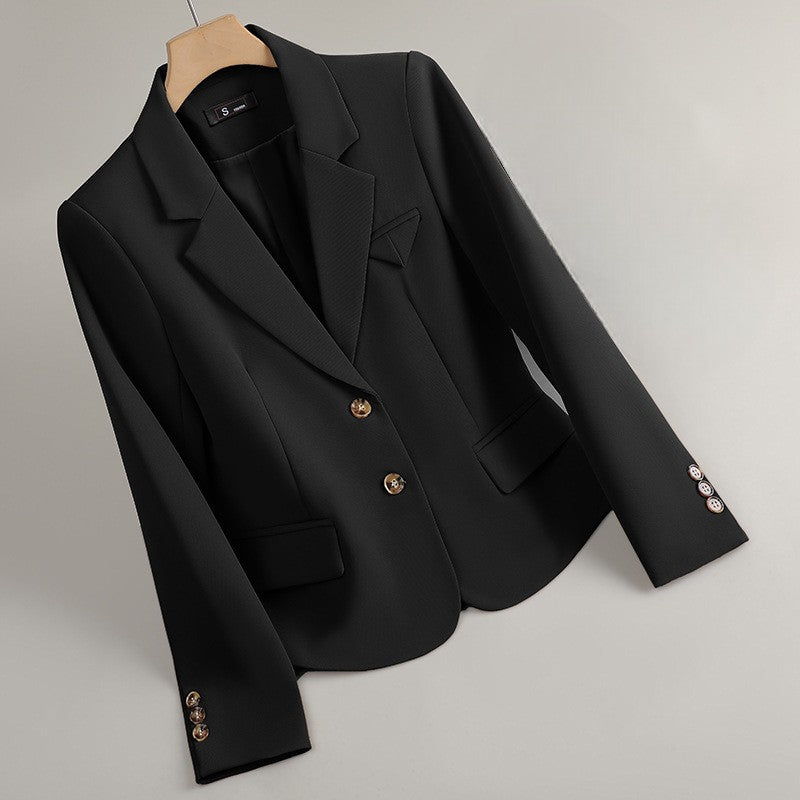 Lyda Two-Button Blazer