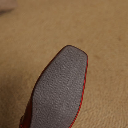 Estelle | Square-Toe Mary Jane Flat