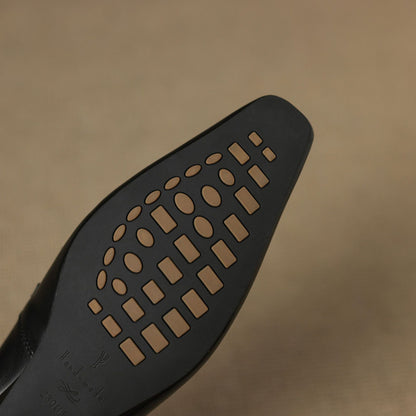 Lorraine | Brogued Double-Strap Mary Jane Flat