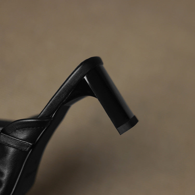 Hattie | Ruched Mary Jane Mule